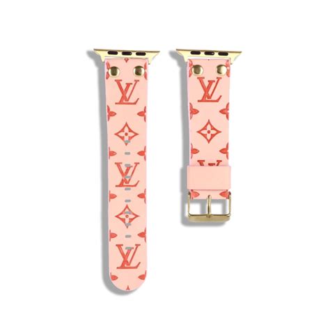 louis vuitton apple watch band pink|Louis Vuitton Apple Watch bands for women.